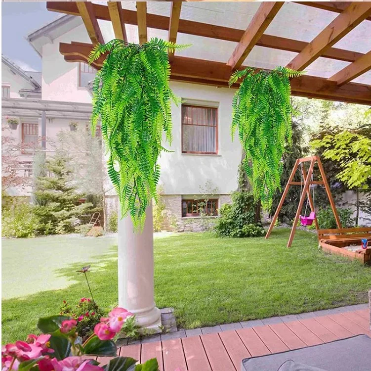 Artificial Leaf Plants Hanging Garland Flowers Leaves Home Garden Decor Artificial Plant