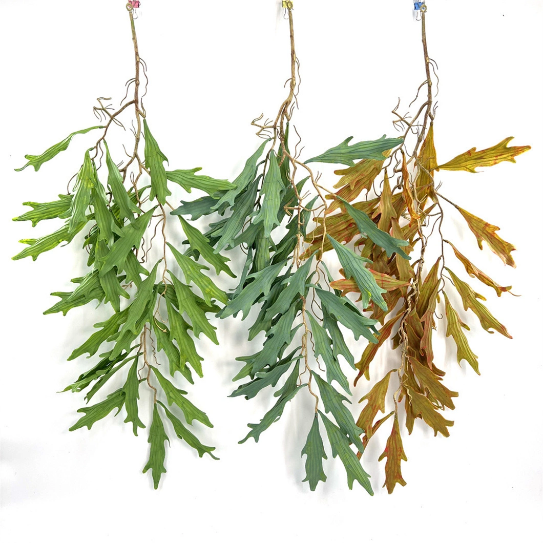 Artificial Fern Foliage Willow Rattan Faux IVY Leaves Vines Wall Hanging Plant