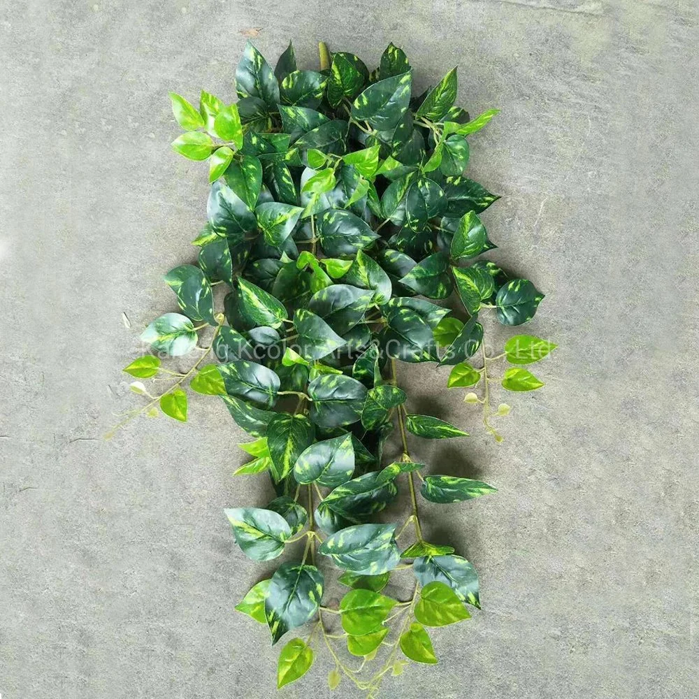 Plastic Creeper Spider IVY Leaves Wholesale Artificial Wall Hanging Plant for Home Decoration