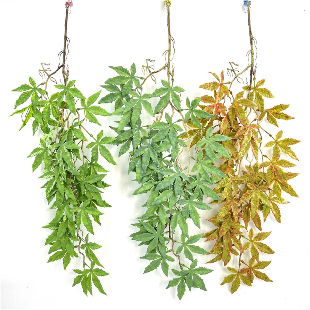 Artificial Fern Foliage Willow Rattan Faux IVY Leaves Vines Wall Hanging Plant