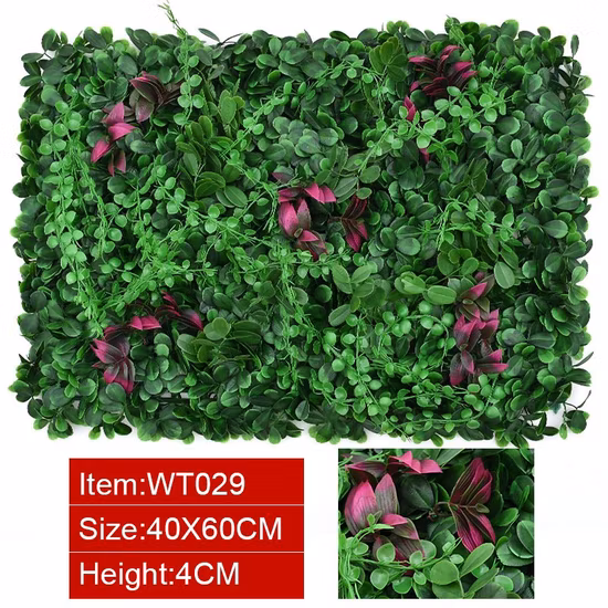 Colgante de pared de ratán de plantas suculentas artificiales decorativas para interiores de alta calidad