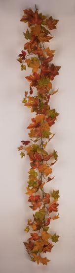 Inunion, hojas de arce artificiales, plantas, vid, guirnalda colgante, flores, hojas, hogar, jardín, boda, decoración de pared, vid Artificial