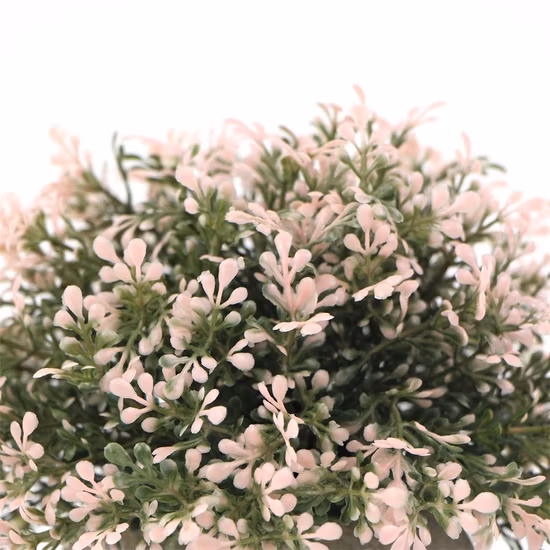 Mesa decorativa Artificial pequeña planta en maceta Mini bonsái para decoración de interiores y exteriores