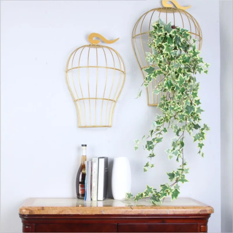 Guirnalda de hojas de vid colgantes artificiales de aspecto real
